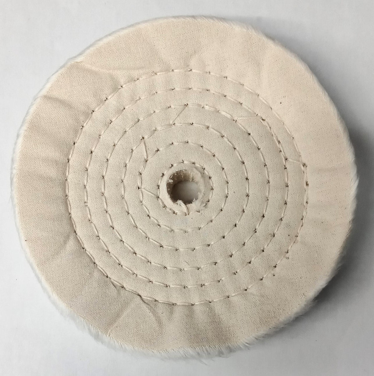 Lockmond 6" Buffing Pad 5/8" Arbor Hole For Bench Grinder Buffs Polishes Cotton