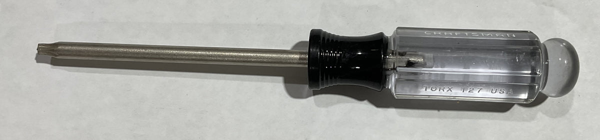 Craftsman T27 x 4" screwdriver 41479 USA #54
