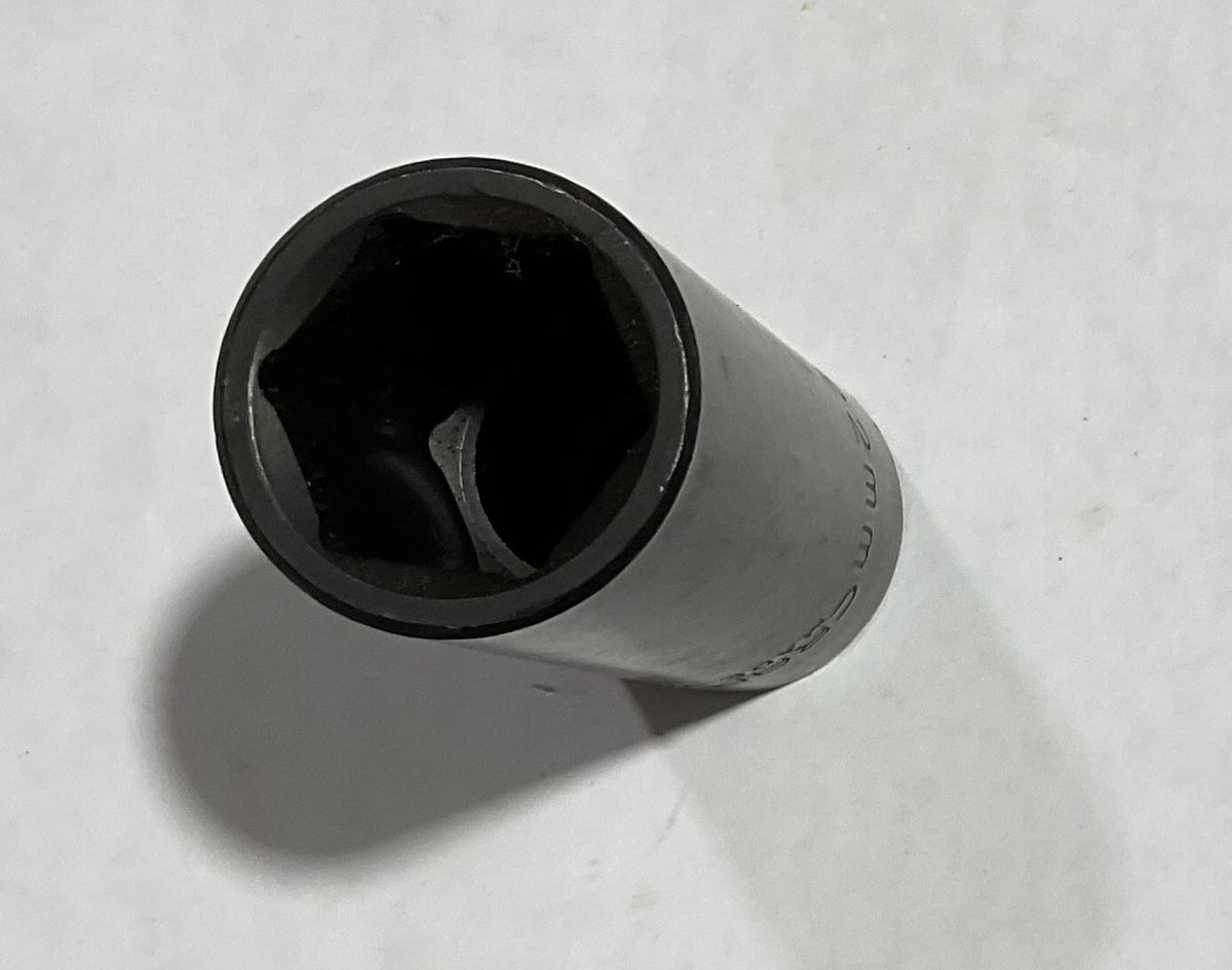 Craftsman 22mm 1/2" Dr. 6pt deep impact socket 19474 USA #64