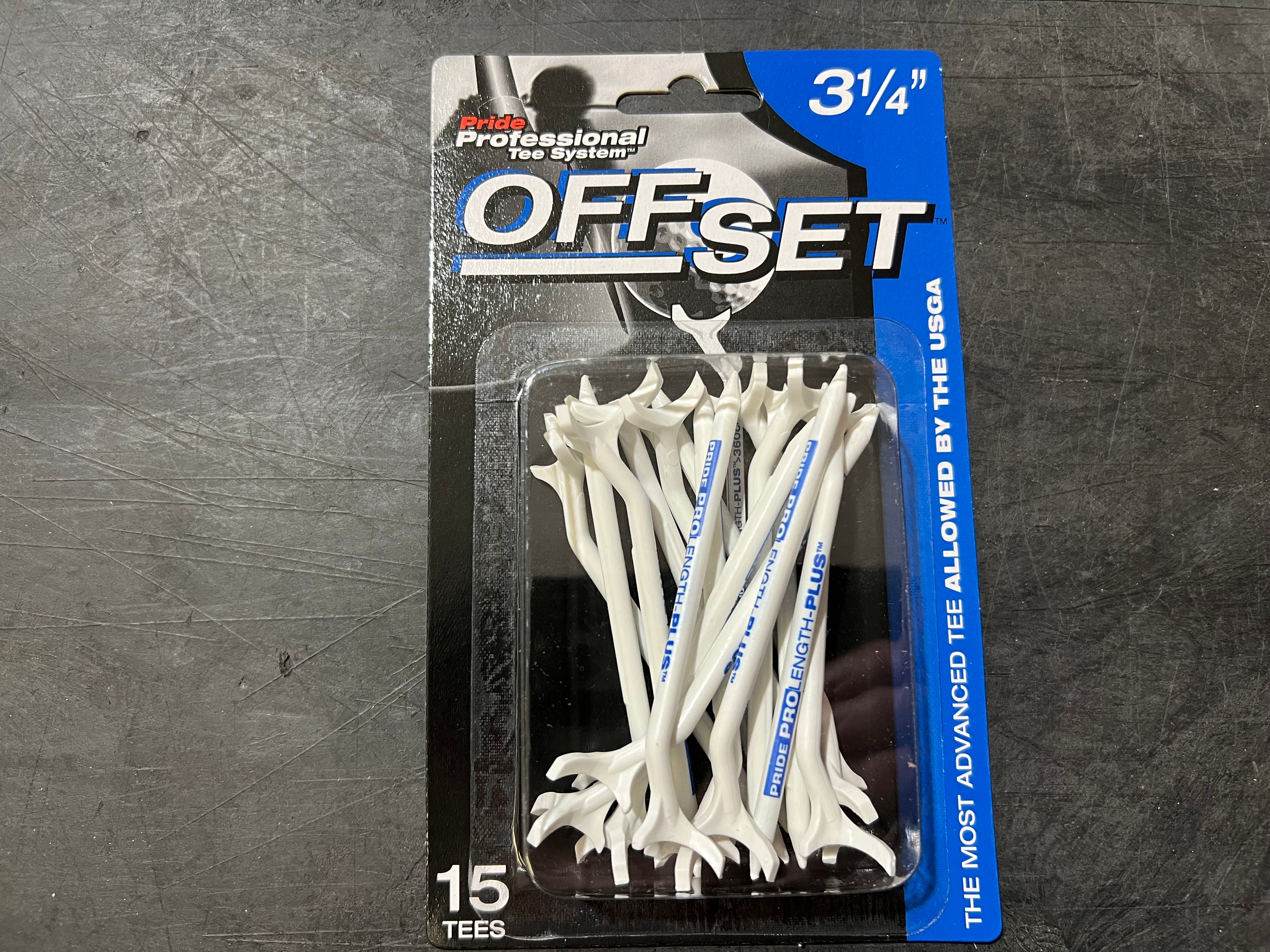 Pride Professional Tee System Offset Golf Tees