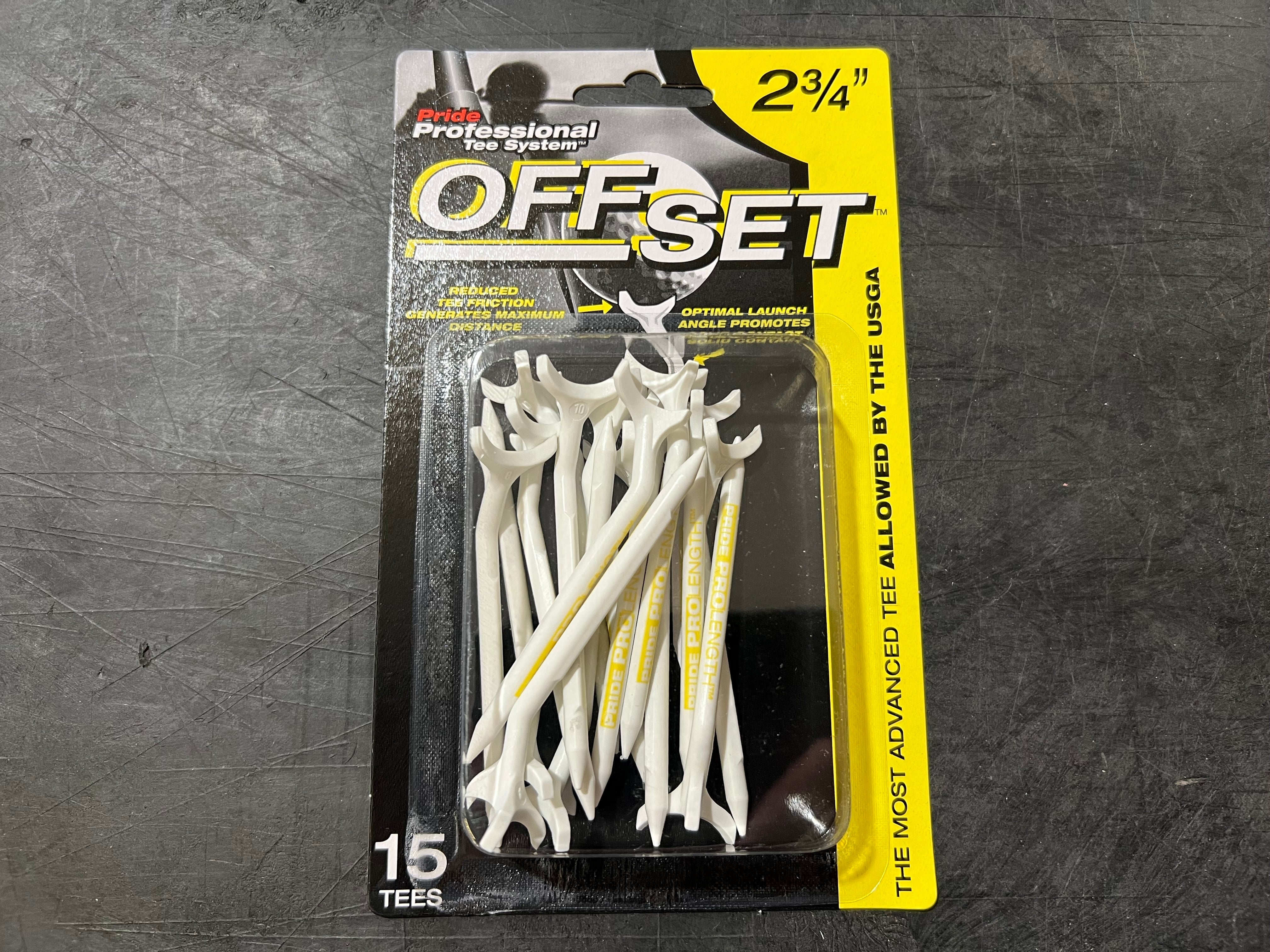 Pride Professional Tee System Offset Golf Tees