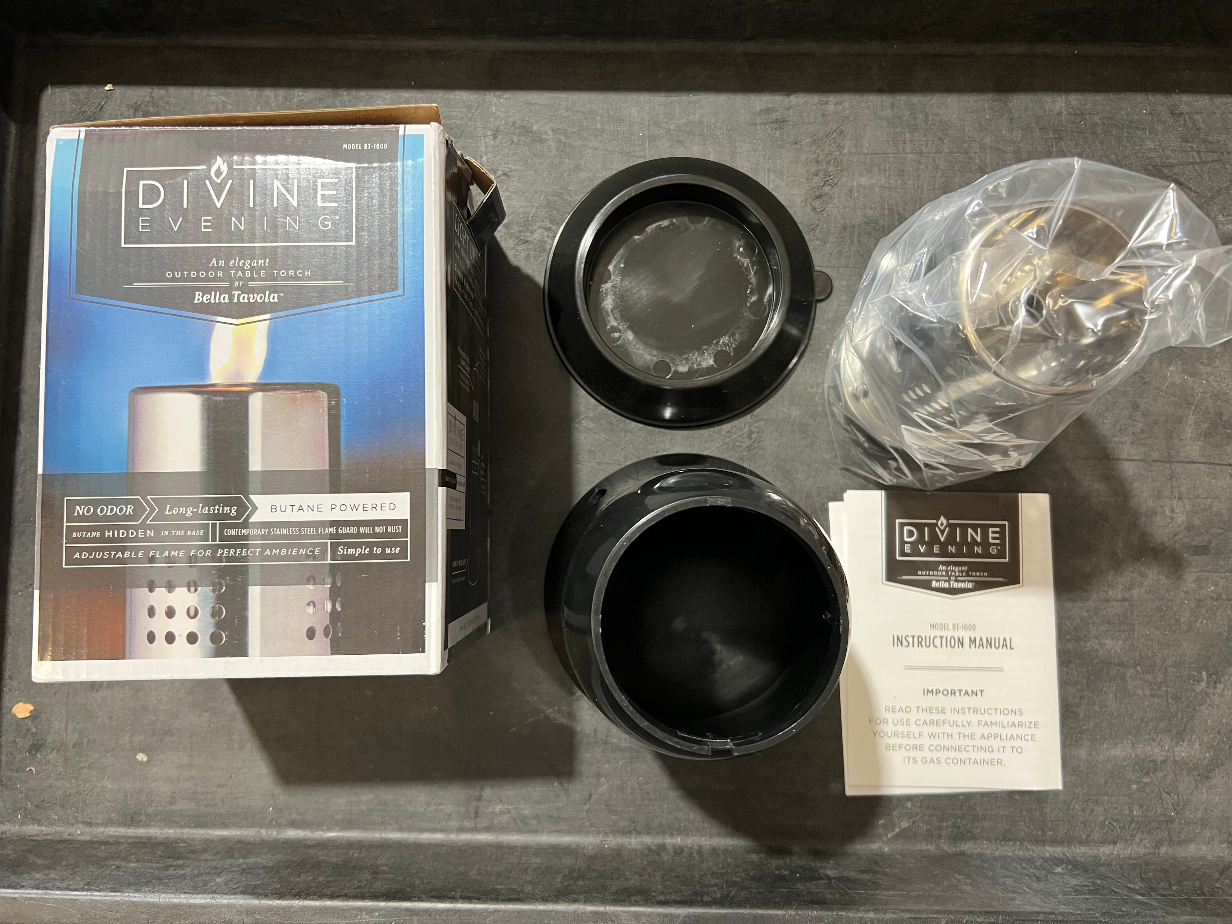 Bella Tavola BT-1000 Divine Evening Table Top Torch