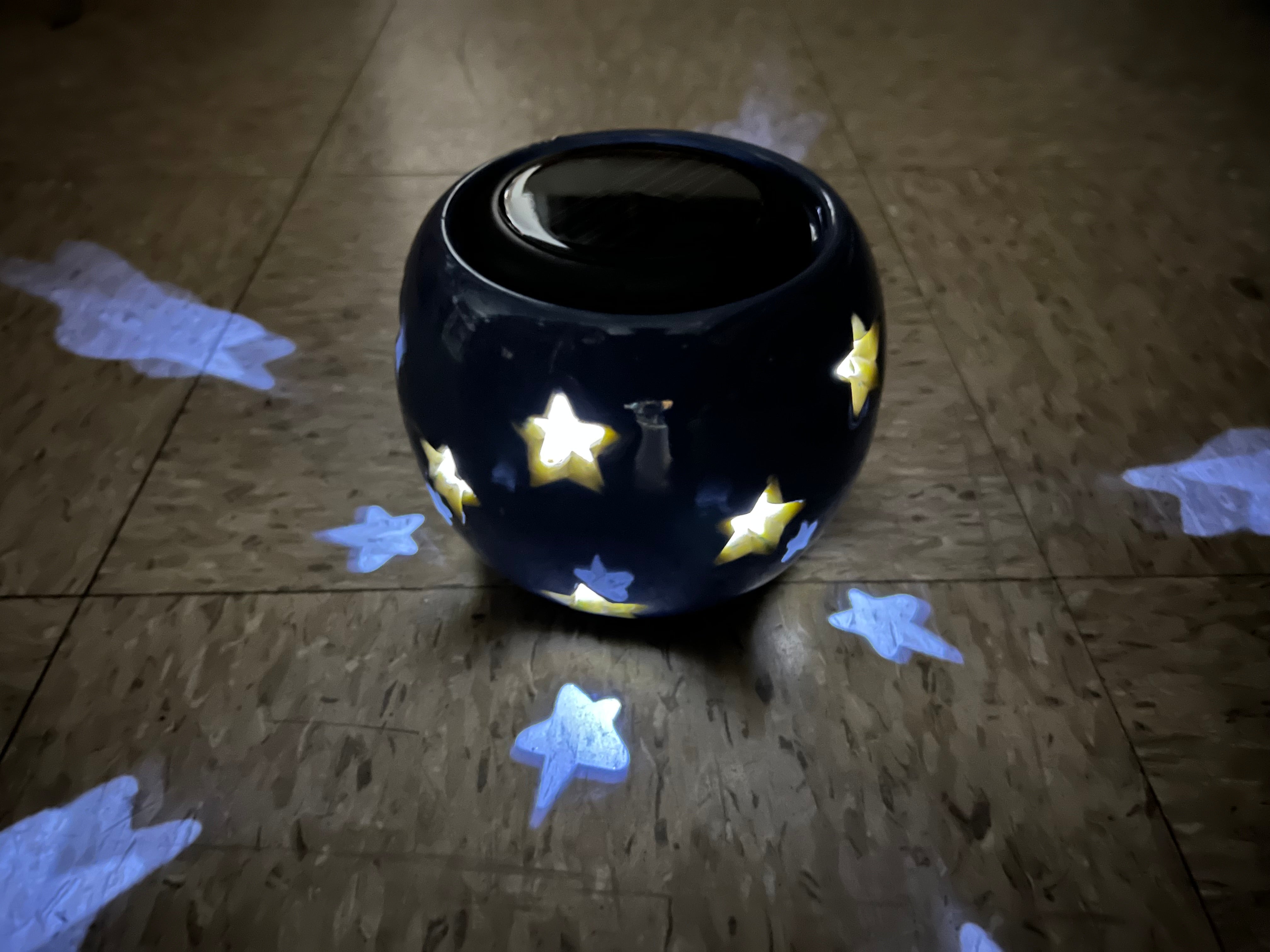 Smart Solar Solar Powered Ceramic Sphere Lantern