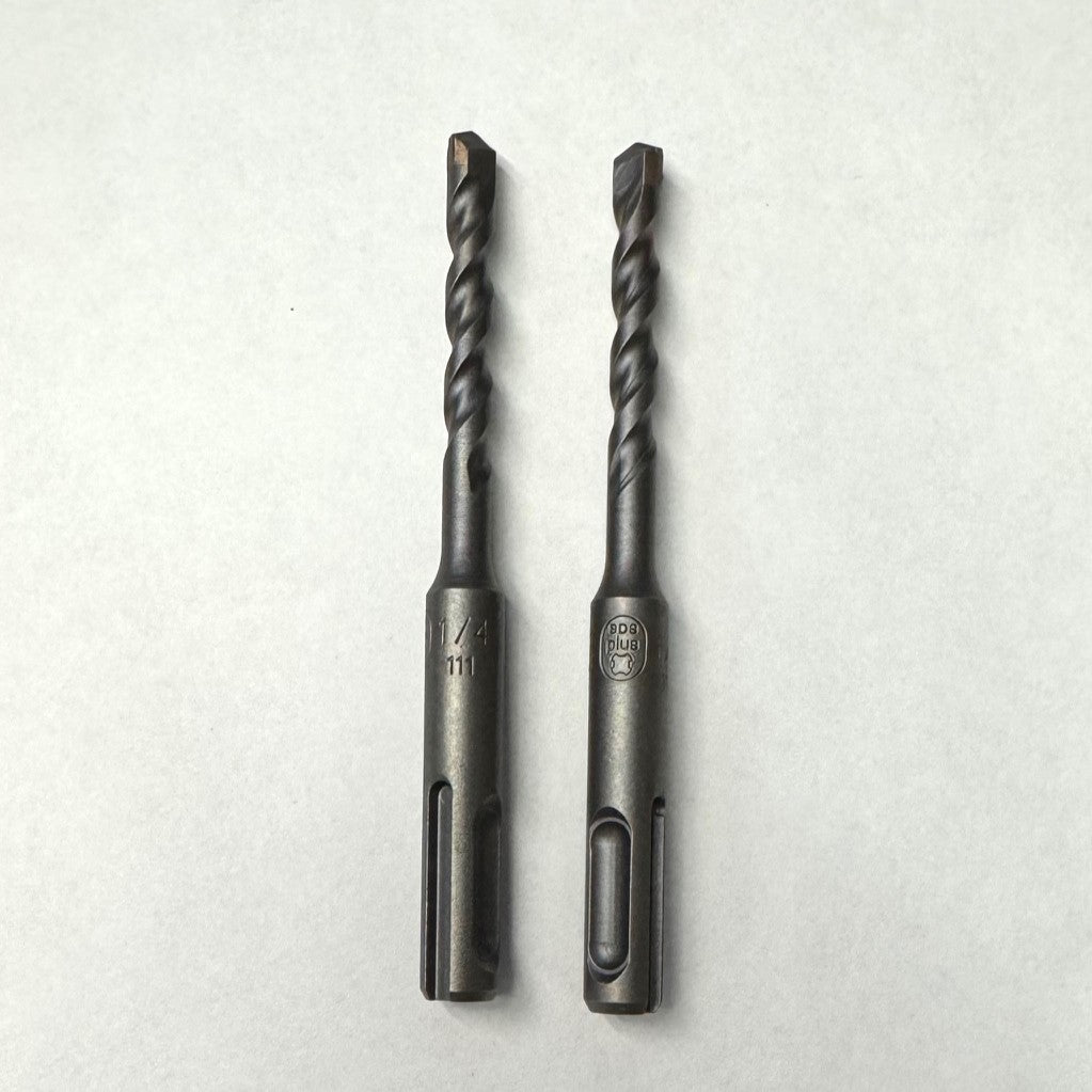 Hawera B80040 1/4" X 2" X 4" SDS-plus Hammer Drill Bit  2pcs.