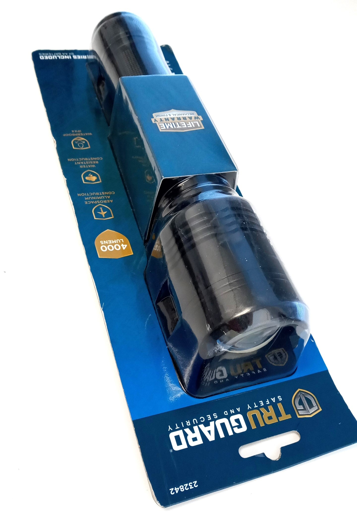 TruGuard 4000 Lumen Tactical Flashlight 232842