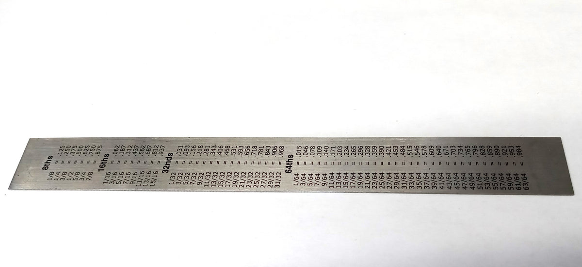 Empire 2732 6" Precision Flexible Stainless Steel Ruler