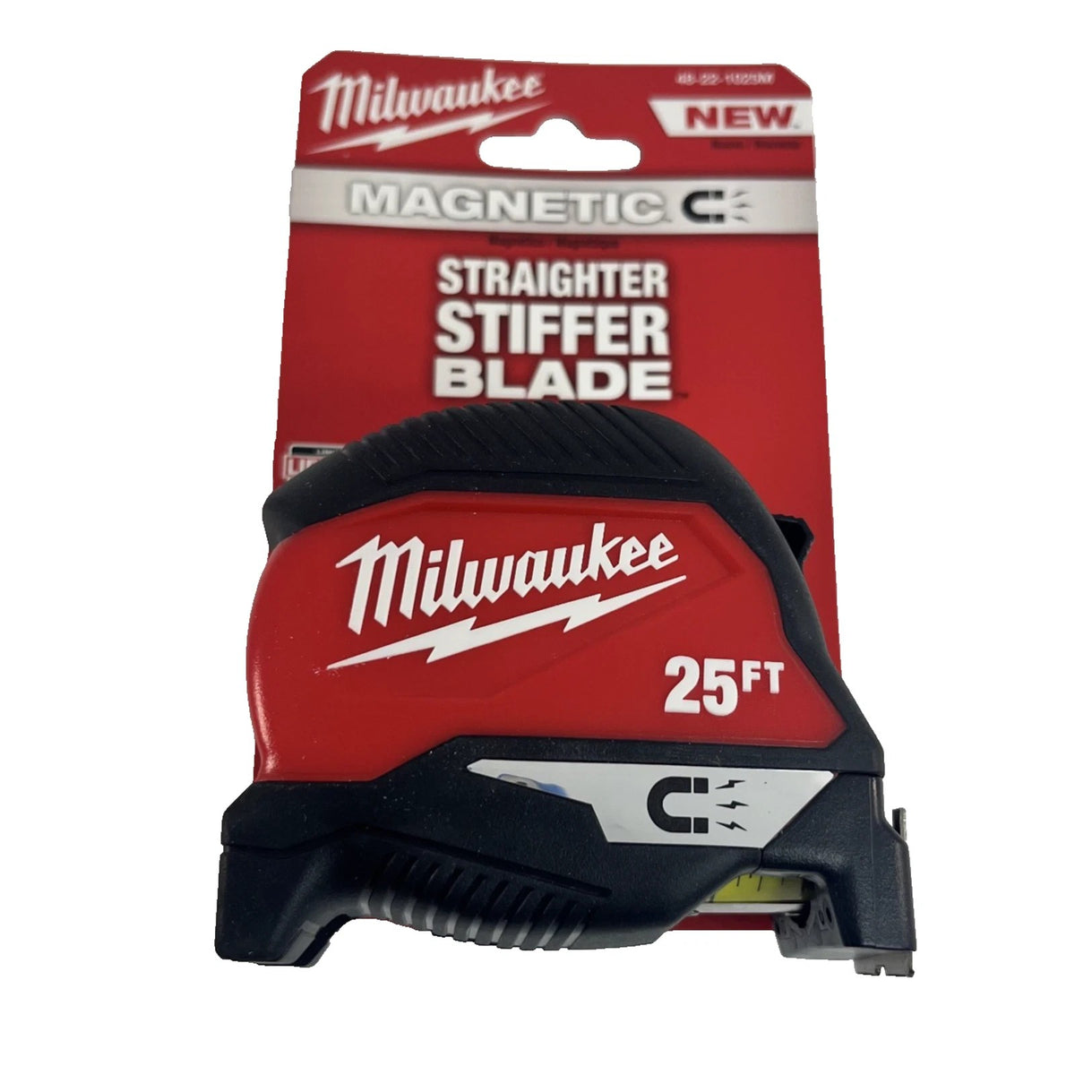 Milwaukee Magnetic Tape Measure 25FT Heavy Duty Contractor Tool 48-22-1025M