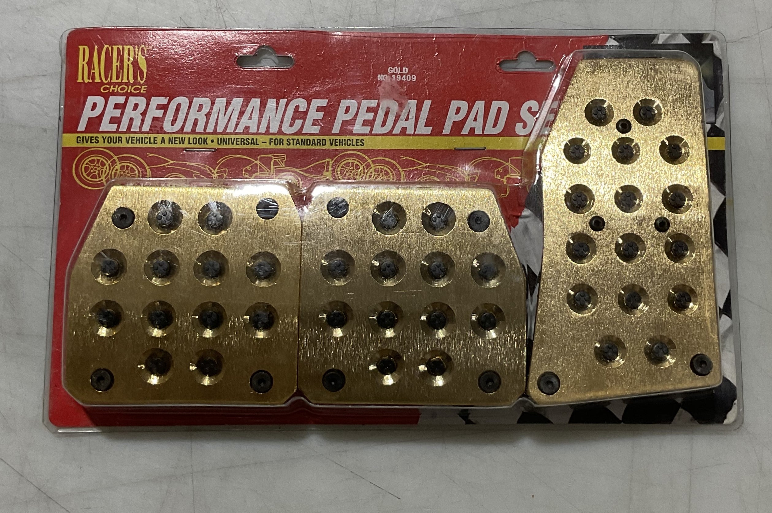 Racer's Choice performance Pedal Pad Set 19409
