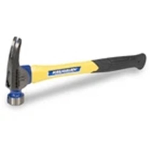 VAUGHAN 21oz Milled Head Framer Hammer - Nail Starter - CF21FGP, Yellow USA