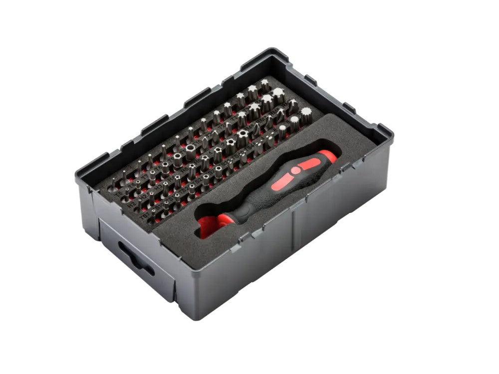Rothenberger 53-Piece Safety And Special Bit Set 1/4", ROBOX 1000002181 GERMAN