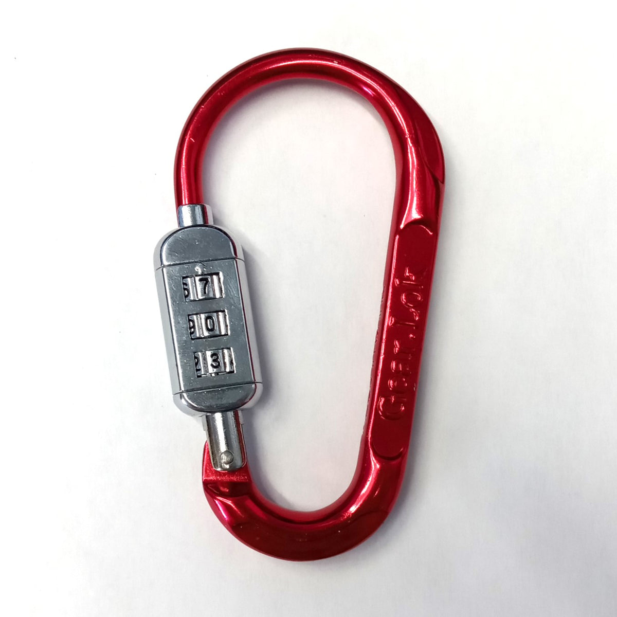 Gear Lok 4.25" Oval Carabiner Lock, Random Colors, BULK