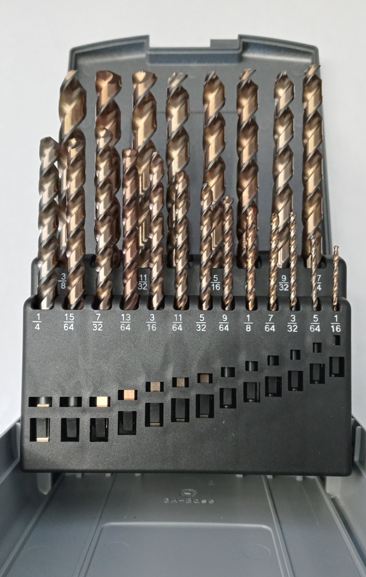 Ruko HSS-Co5 Drill Bit Kit, Black/Gold, 21pcs 228850 Germany