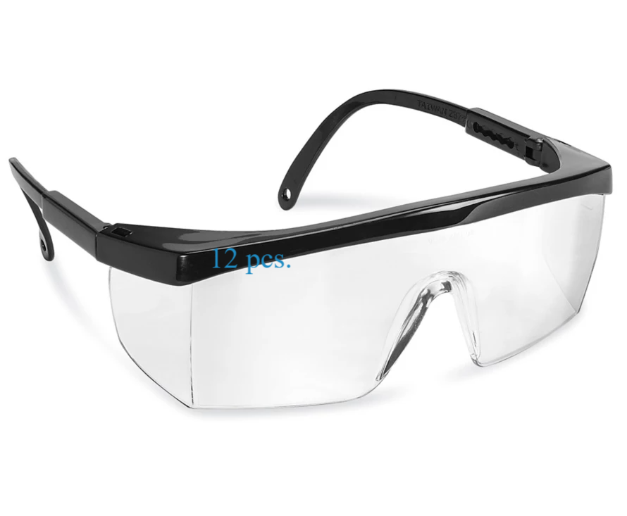 Sellstrom S76341 Safety Glasses - 400 Series - Clear Lens - Black Fram 12pcs.