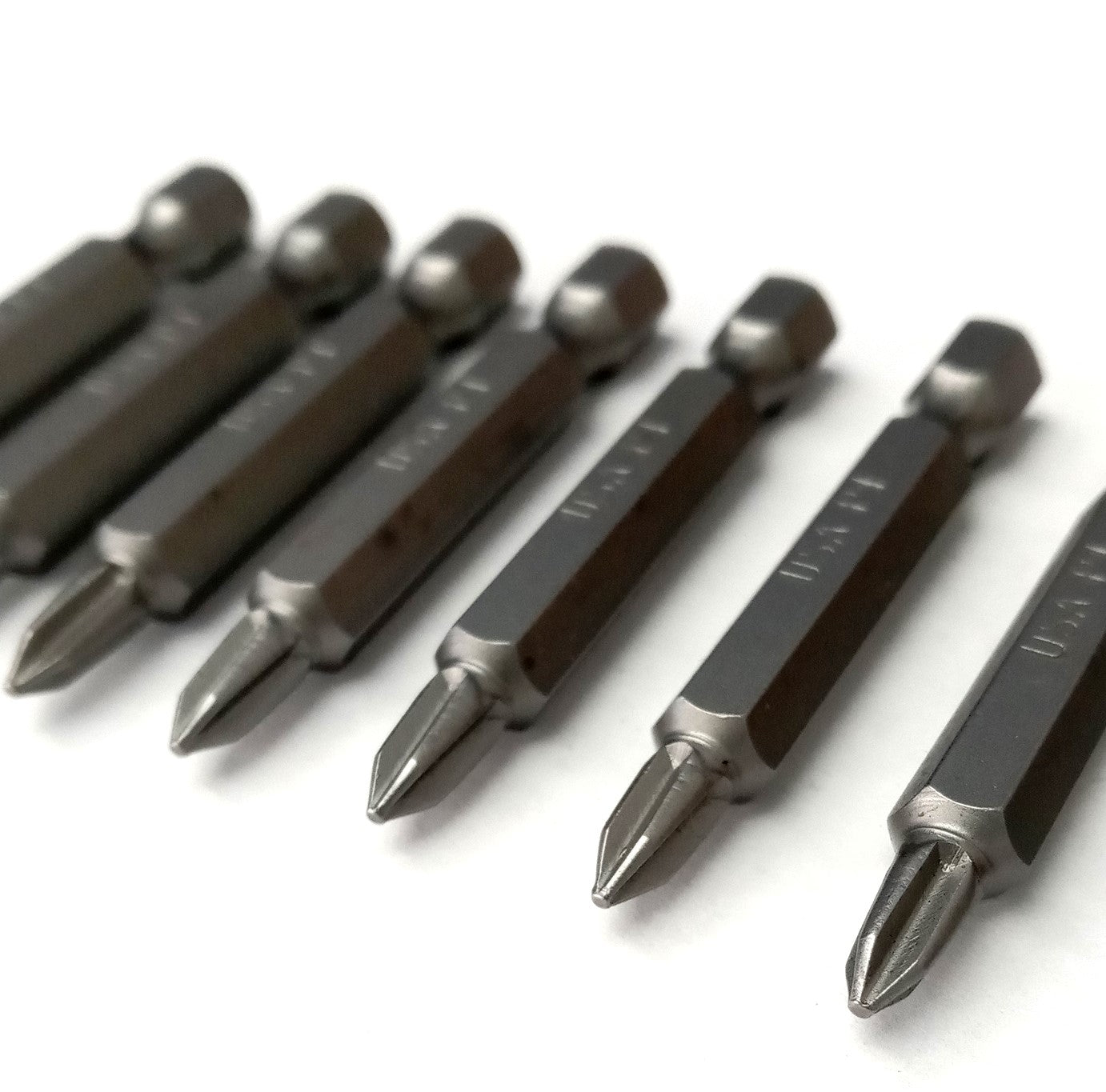 Pratt-Read #1 x 2" Phillips Insert Screw Bit Tips 10pcs. USA P001P200