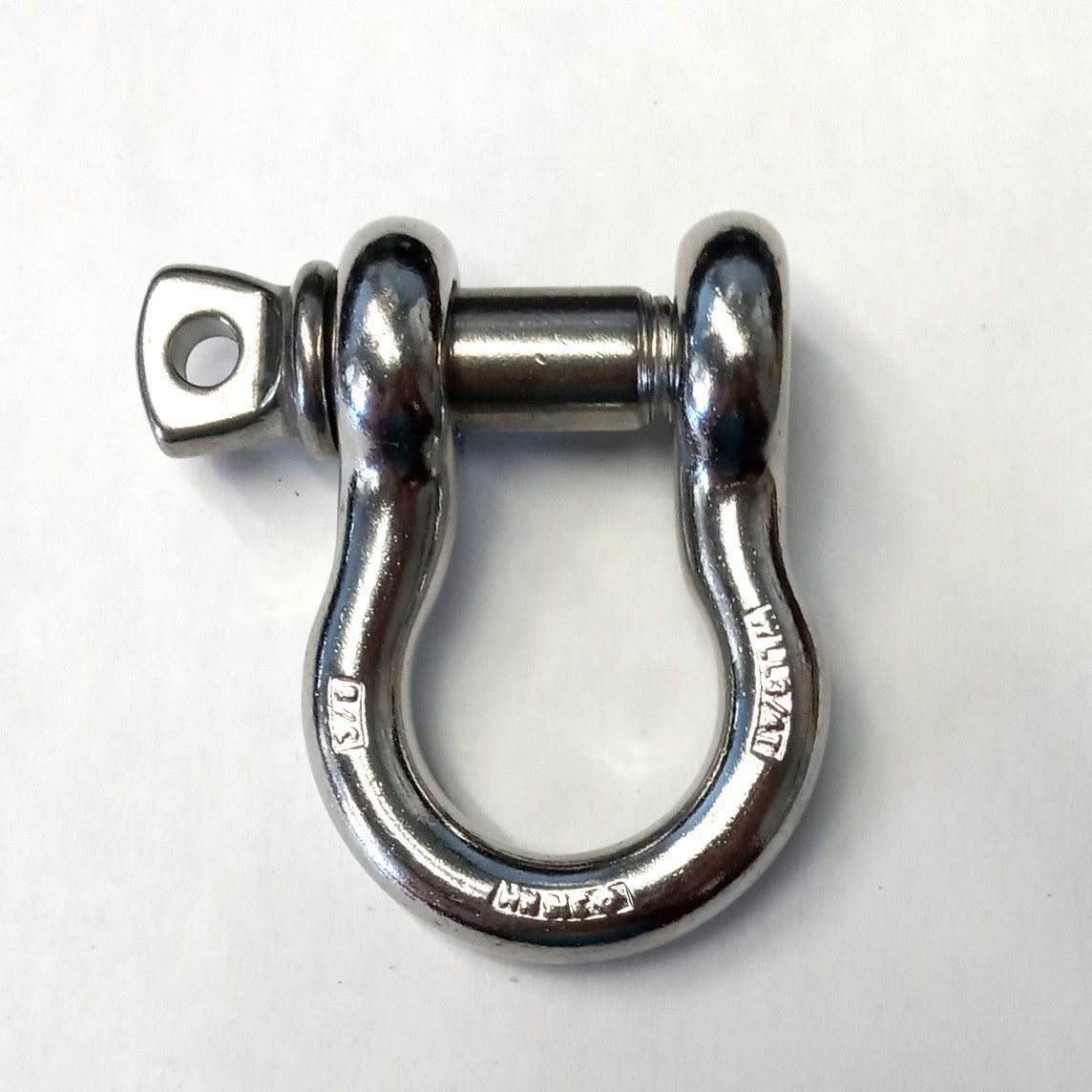 Campbell 3/8" Screw Pin Anchor Shackle SS M19 6402106