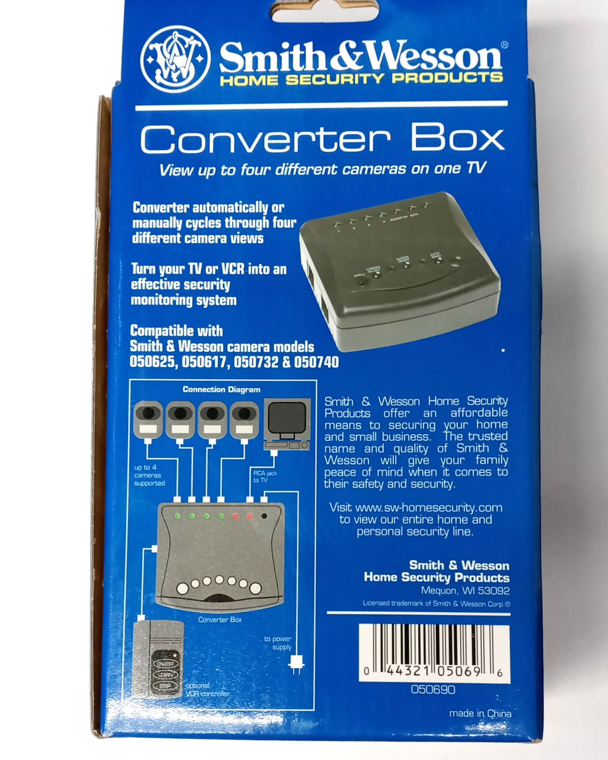 Smith & Wesson home security Converter Box 050690