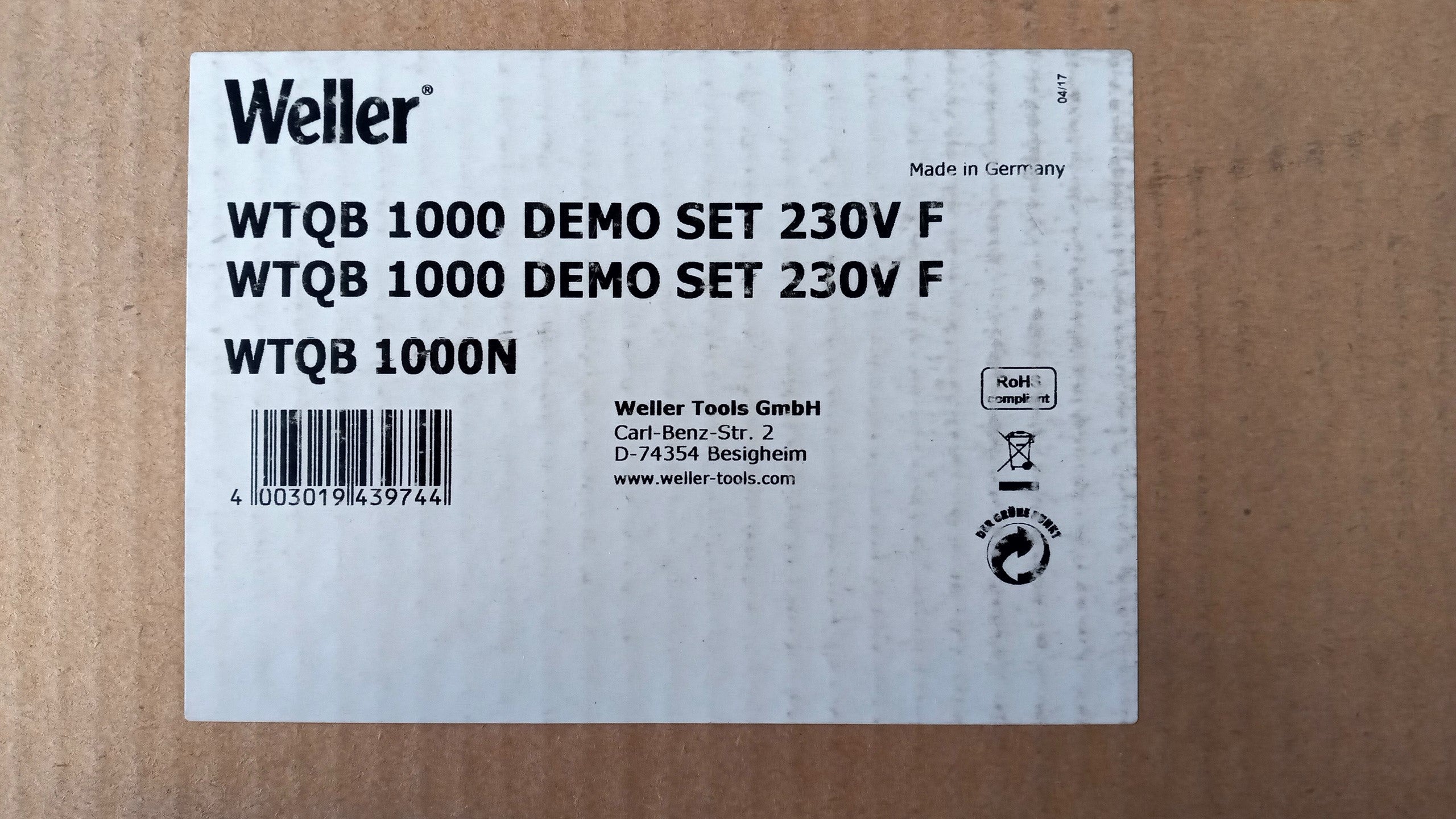 Weller WTQB 1000 Rework System 115V