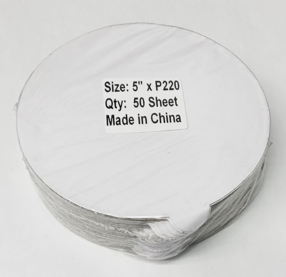 Lockmond 5" x P220 Sanding Discs PSA 50pcs. 3000553