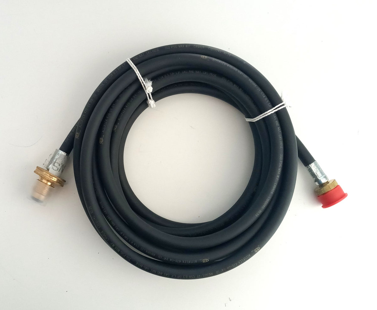 Rothenberger ACCUFLEX 20 Ft High Pressure Propane Hose 1/4" ID 478-04