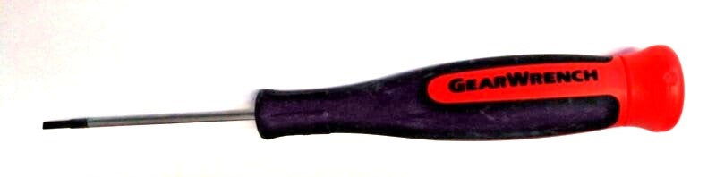 GearWrench 80035 Dual Material 2.0mm x 60mm Slotted Mini Screwdriver