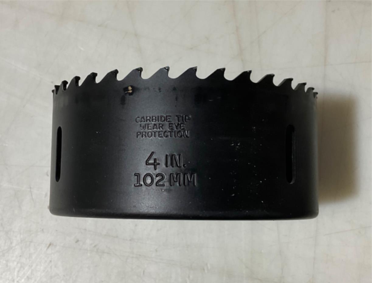 Lawson 58170 4" Carbide Tip Hole Saw USA BULK