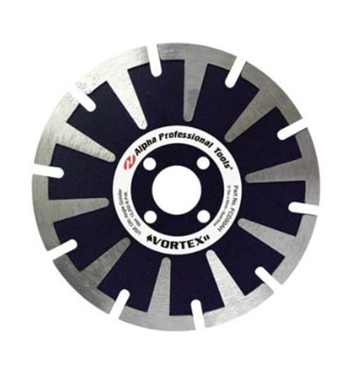 Alpha FCD40AH 4" Vortex For Granite Cutting Diamond Blade Japan