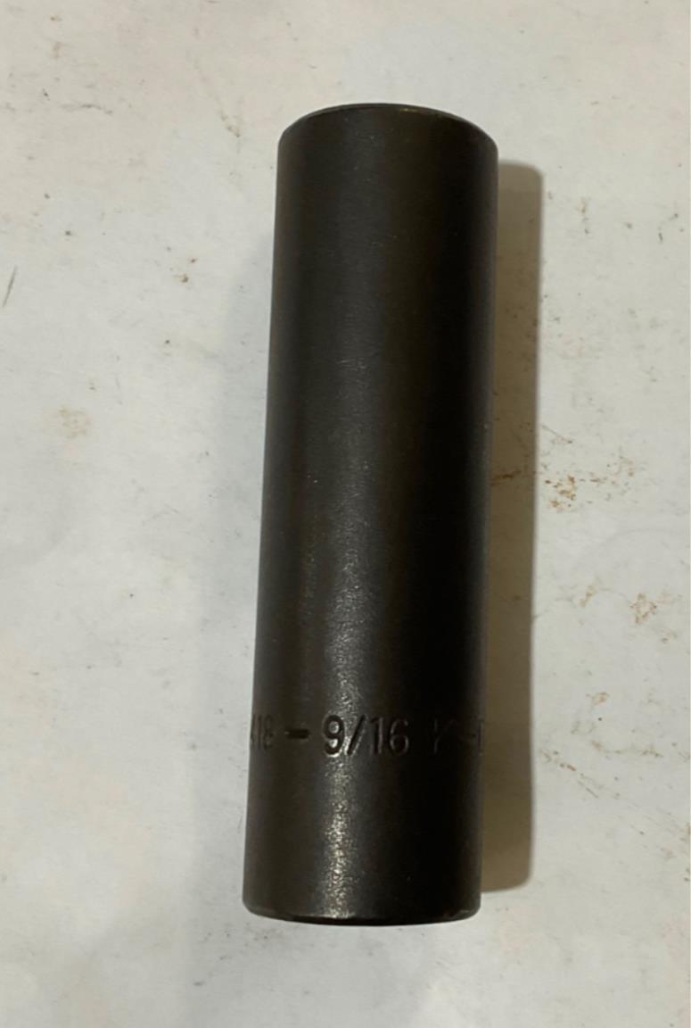 KD 531418 9/16" 6pt 1/2" Dr Deep Impact Socket USA