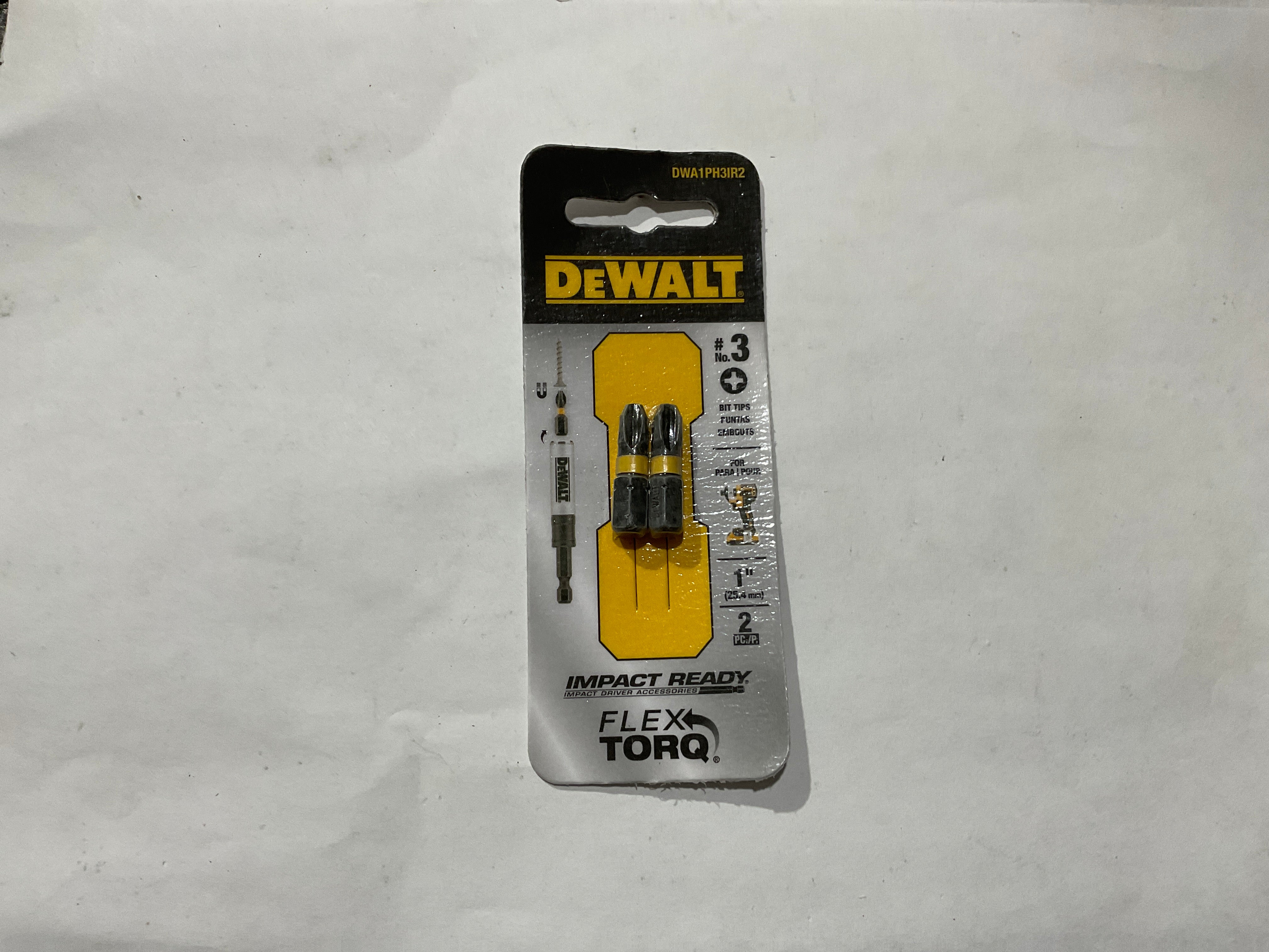 DeWalt DWA1PH3IR2 #3 Phillips FlexTorq 1" Bit Tip #I-108