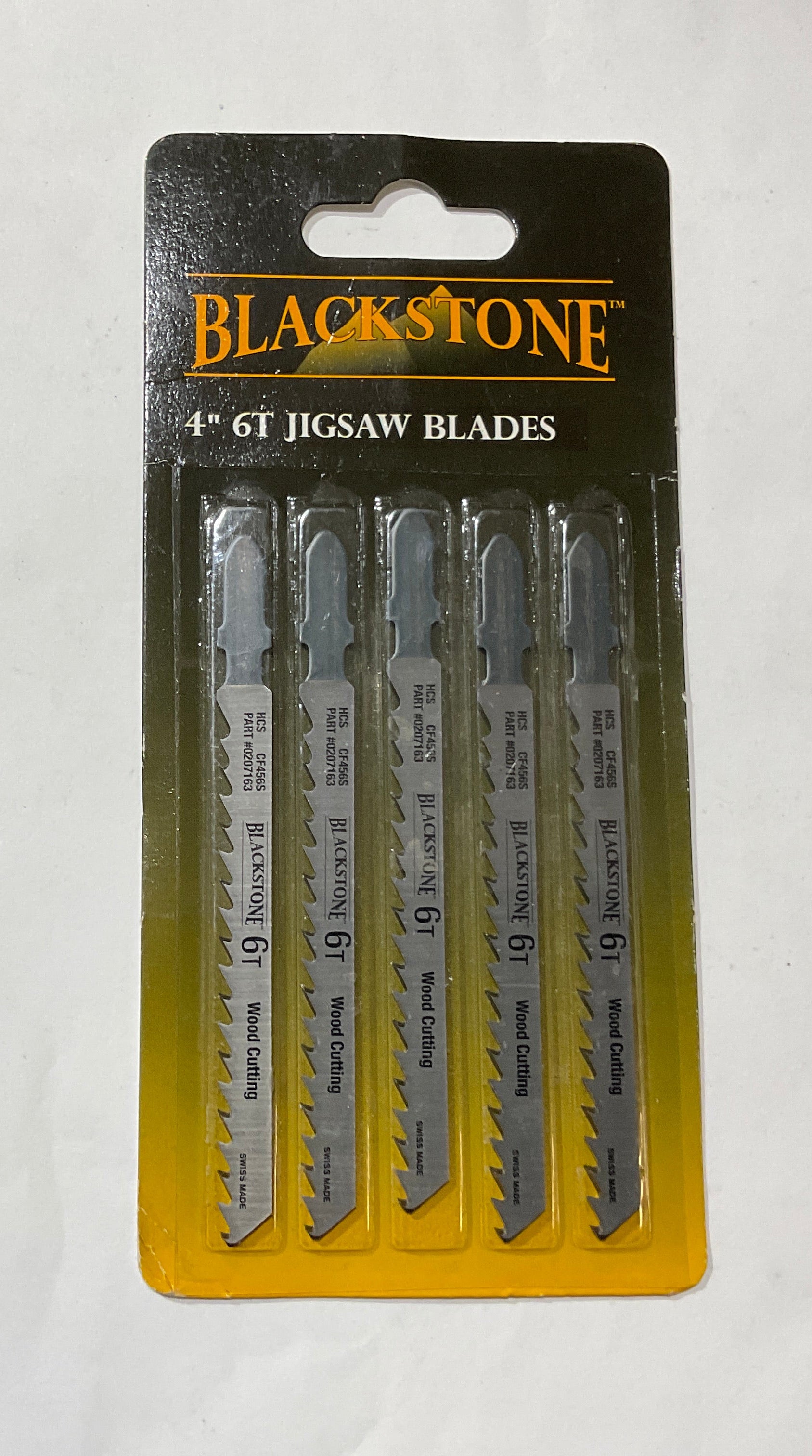 Blackstone 6T x 4" 5pc jig saw blade 0207163