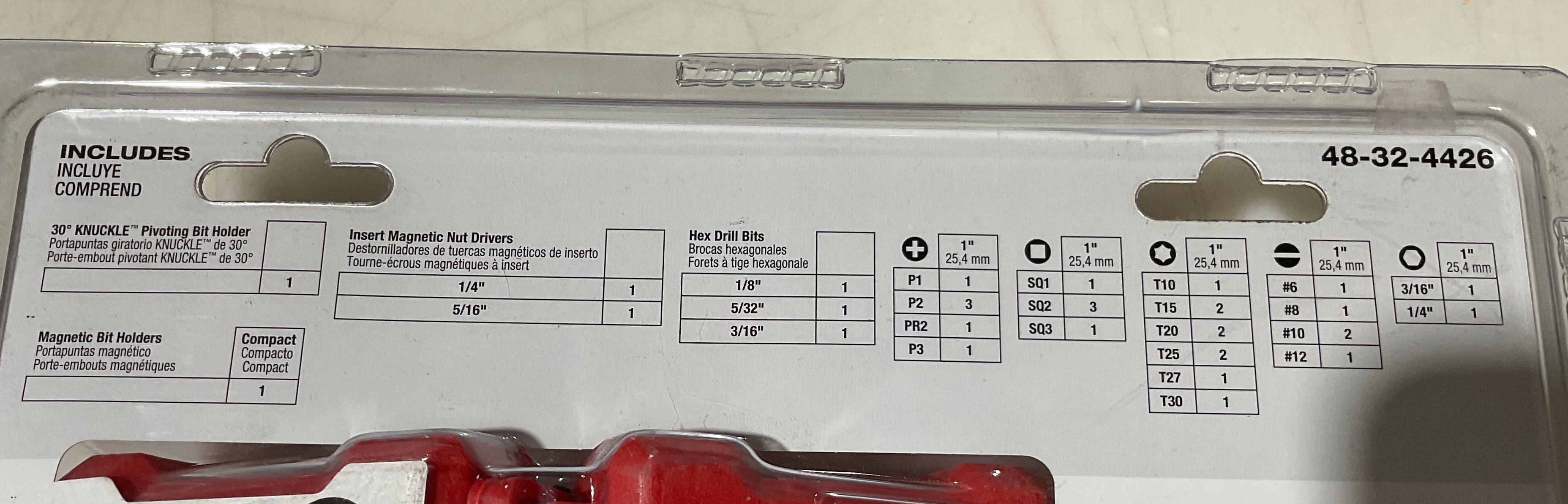 Milwaukee 48-32-4426 33pc Impact & Drive Set #B15