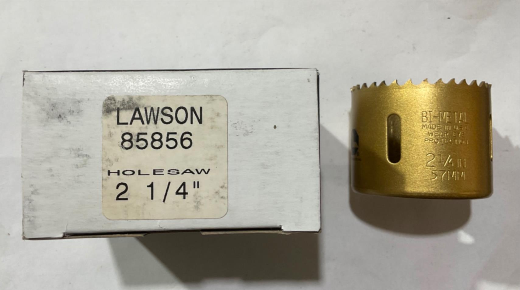 Lawson 85856 2-1/4” Bi-Metal Hole Saw USA