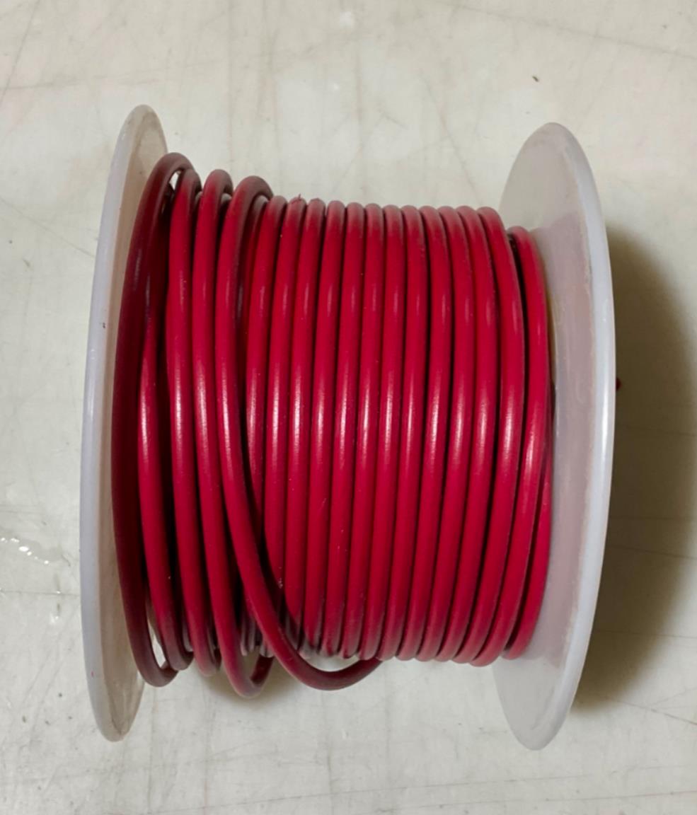 Calterm 12 Volt Red Primary Wire 12 Gauge 100Ft. 52125