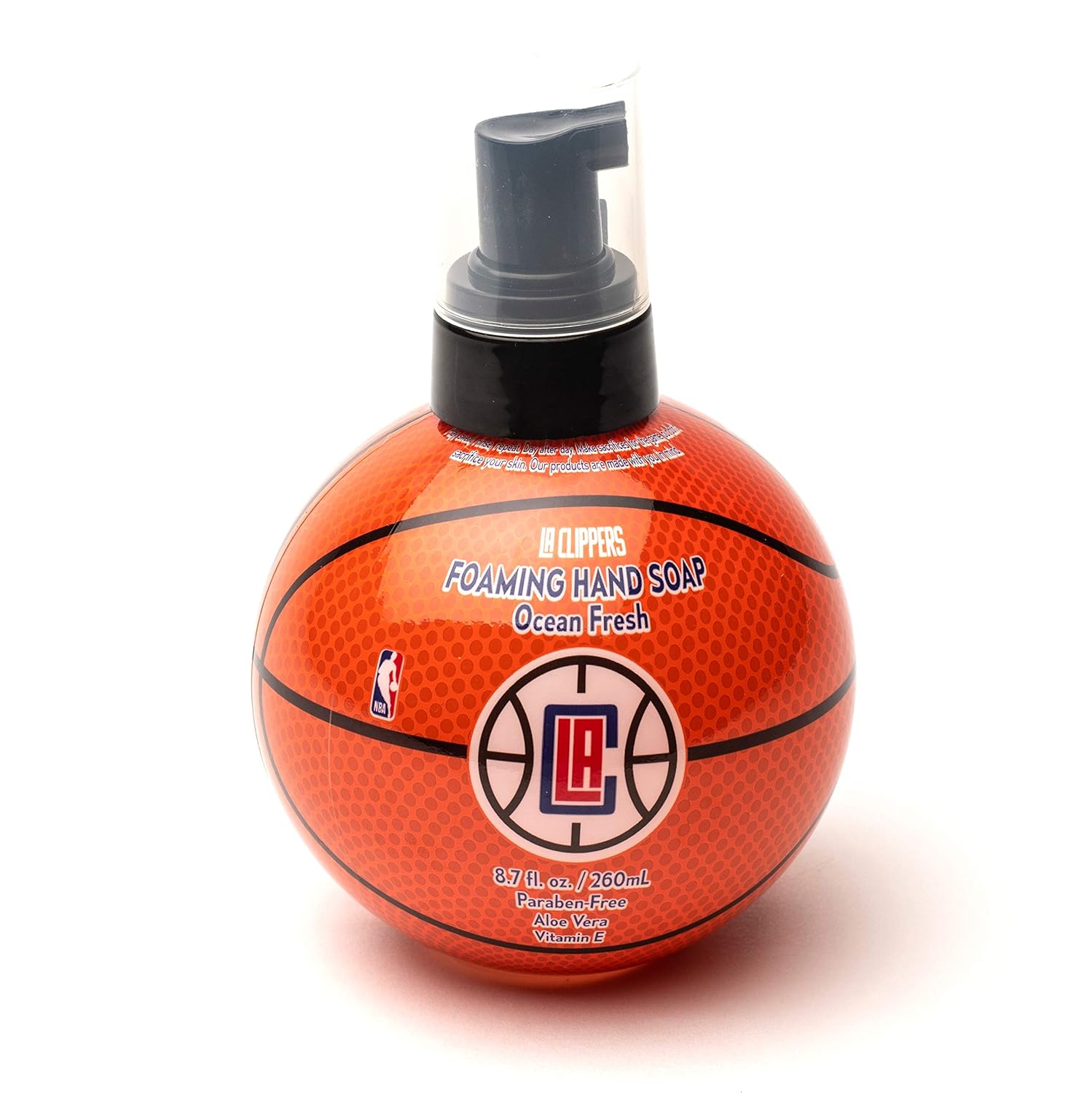 Bathletix NBA Foaming Hand Soap 8.7 fl oz Ocean Fresh with Aloe & Vitamin E