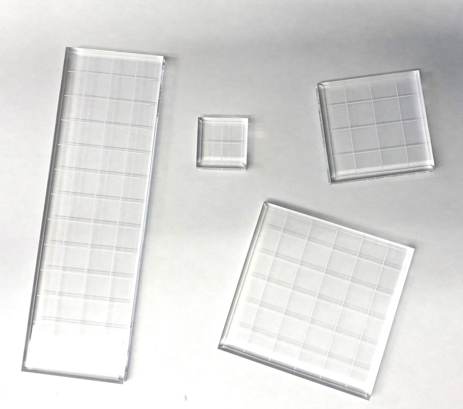 Fiskars 01-000068J Clear Stamp Block Set, 4 Piece