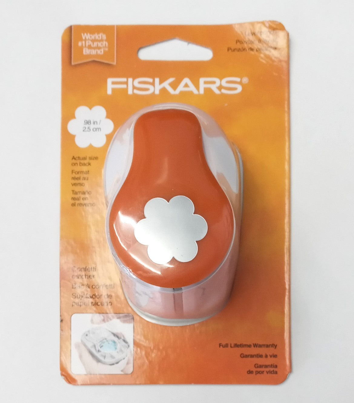 Fiskars Poppy Lever Punch  0.96"/2.5cm 154700-1002