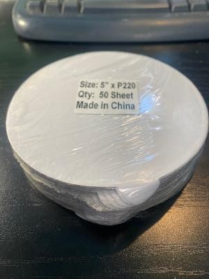 Lockmond 5" x P120 Sanding Discs PSA 50pcs. 3000552