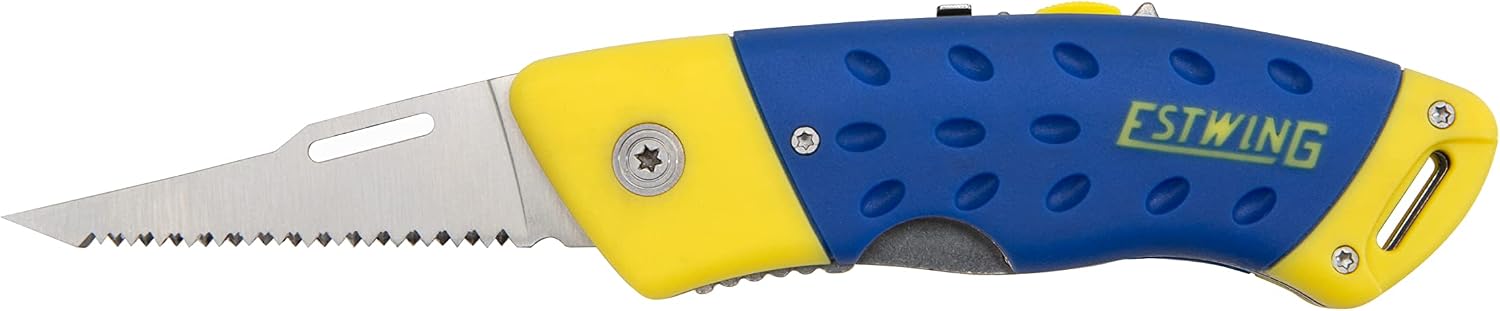 Estwing 2-In-1 Folding Jab Saw With Retractable Utility Knife EUK05