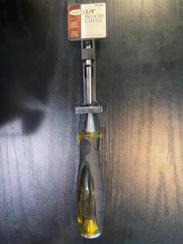 Sheffield 1/4" Professional Wood Chisel 441303