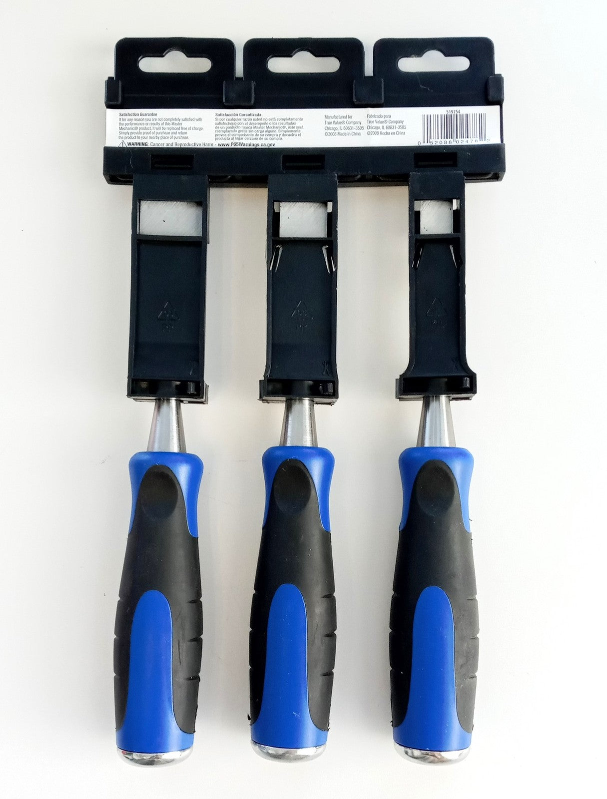 Master Mechanic 3-Piece Wood Chisel Set 519754