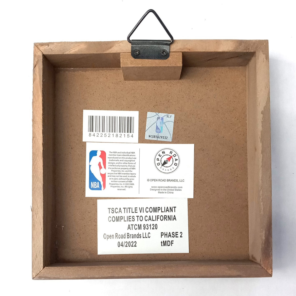 Open Road Miami Heat Logo Deep Wood NBA Licensed 90209402