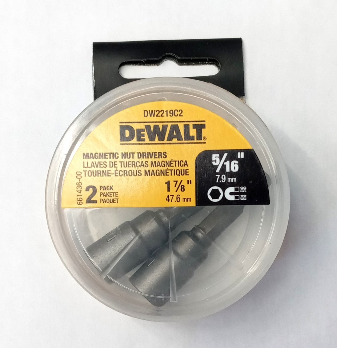DeWalt 5/16" Magnetic Nut Drivers 2-pack DW2219C2