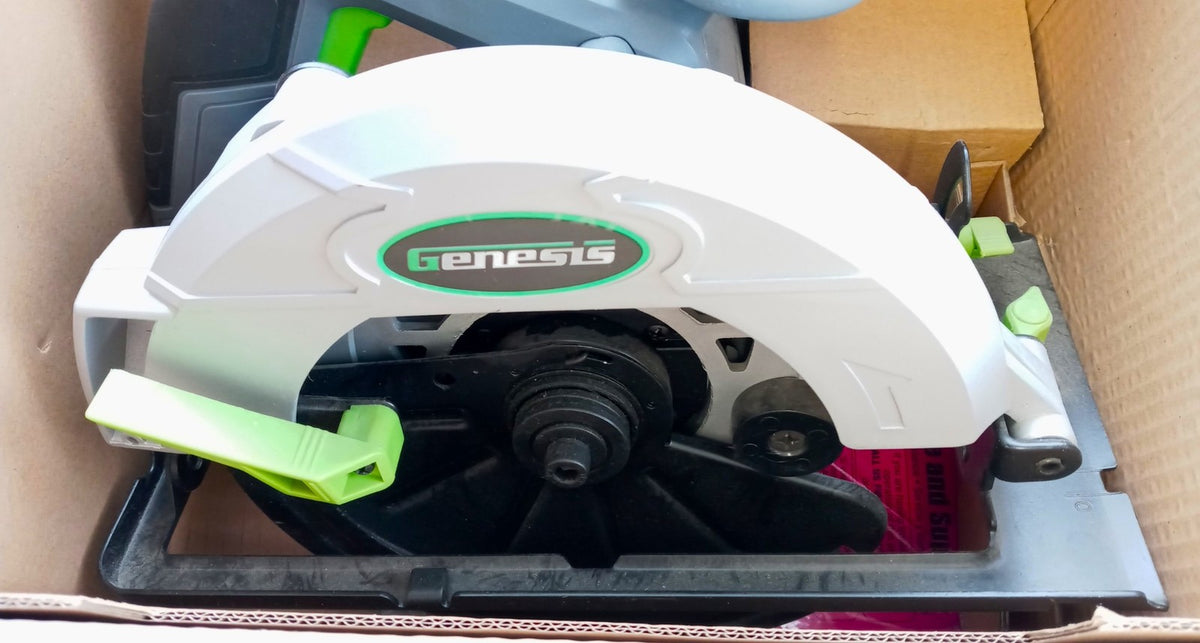 Genesis GCS130 13A, 7-1/4 In. Circular Saw with Rip Guide