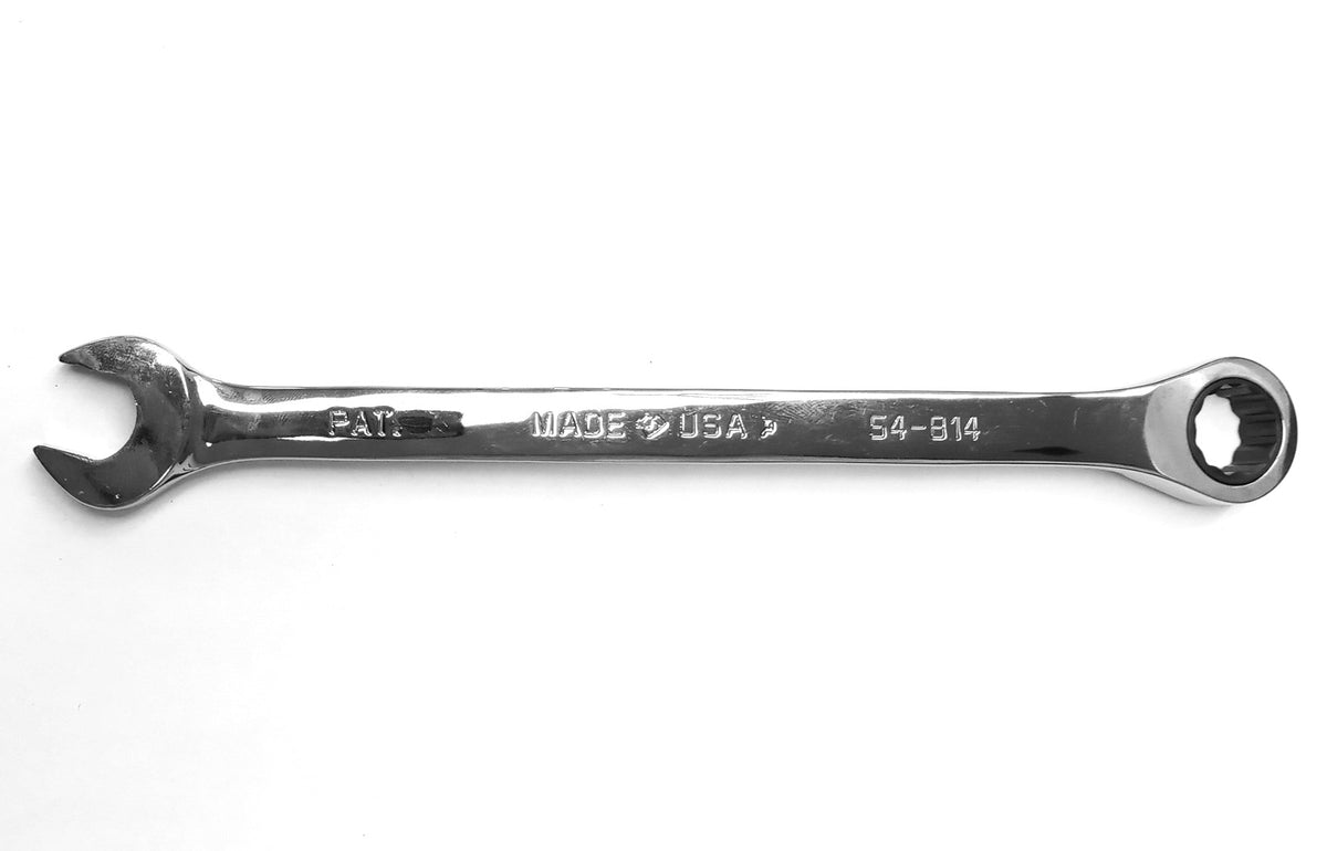 ARMSTRONG 14MM Reversing COMBINATION WRENCH 12pt. USA 54-814