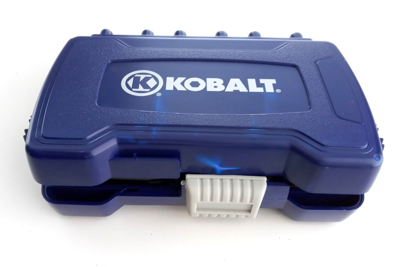 Kobalt 0459096 40pc Screwdriver Bit Set, Cracked Hard Case