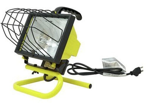 Master Electrician Portable Halogen Garage Shop Work Light 500-Watts L20ME