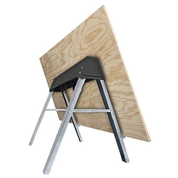 Steelman Sawhorse, 35-3/64 In., Steel 67102