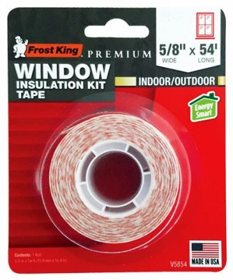 Window Insulation Tape, 5/8 In. x 54 Ft. - V5854