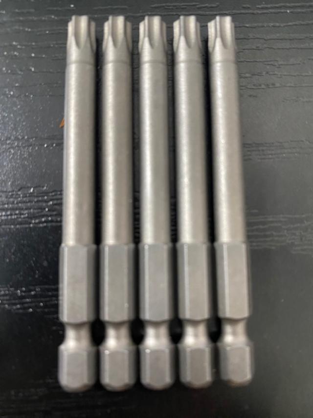 Qualtool T30 x 2-3/4" Torx Bits 5pcs. 64-T30