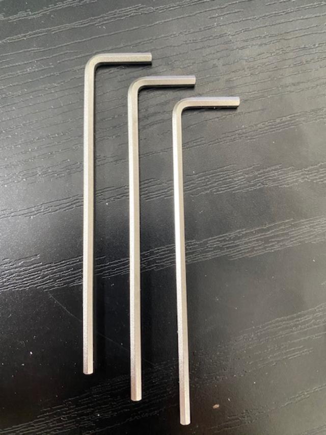 Wiha 7/64" Long Hex Key 3pcs. 352ZA764NI