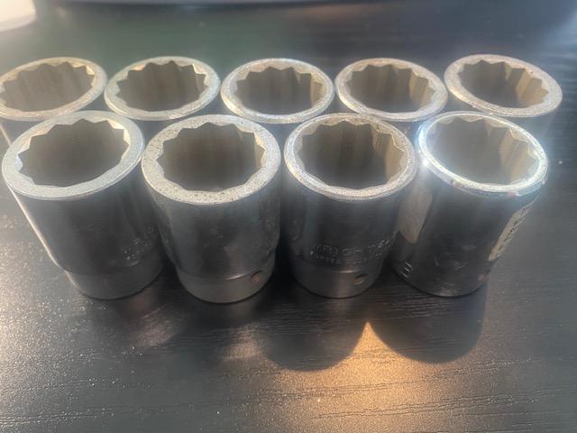 Wright Tool 3/4Inch Drive 12 Point Standard Socket 1-1/16Inch USA 6134